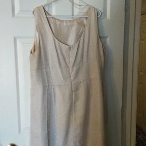 A-line evening dress